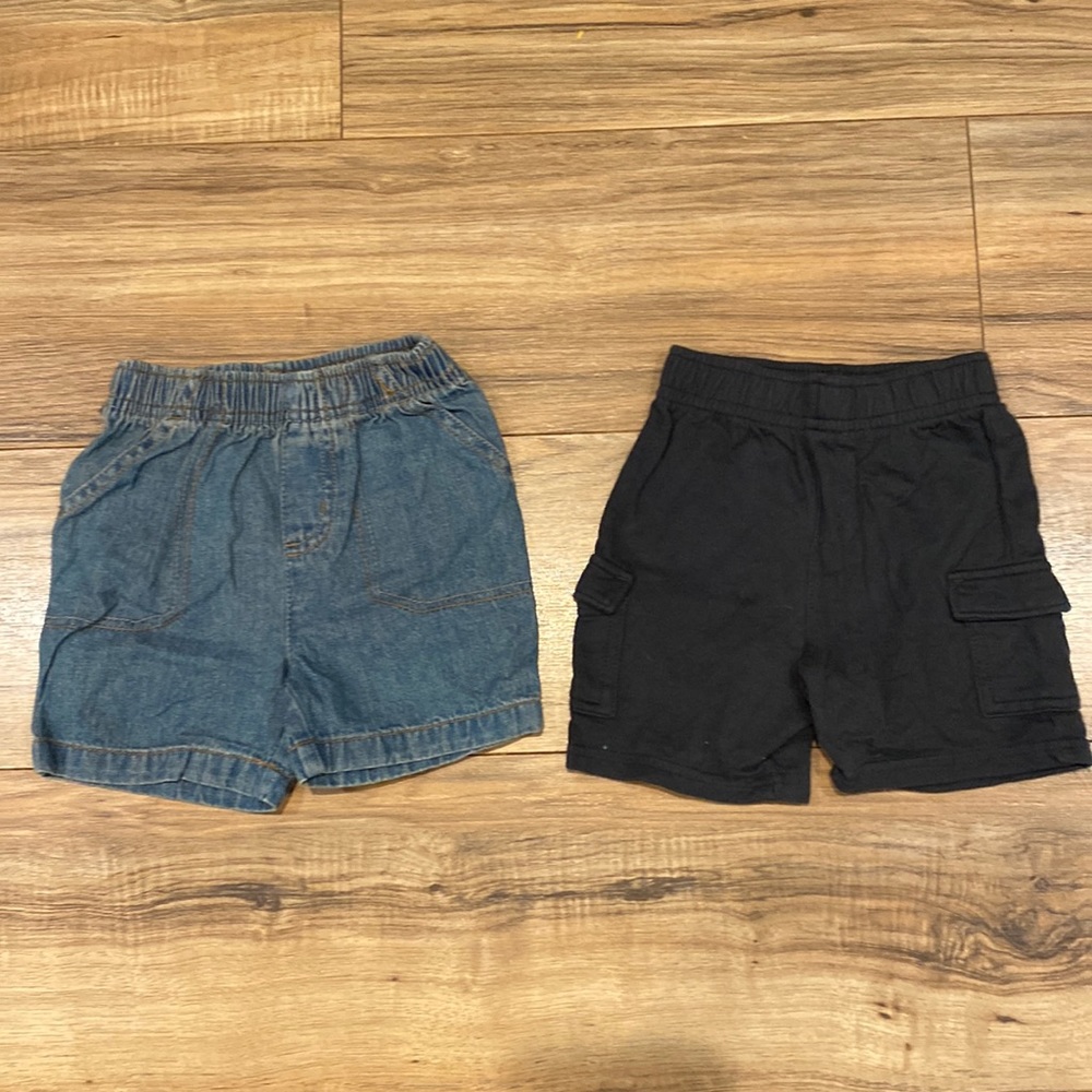 Jumping Beans Set Of 2 Pull On Shorts.